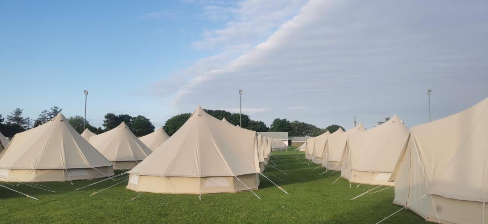 Nine Yards Bell Tents At The Tt - Каслтаун Екстер'єр фото